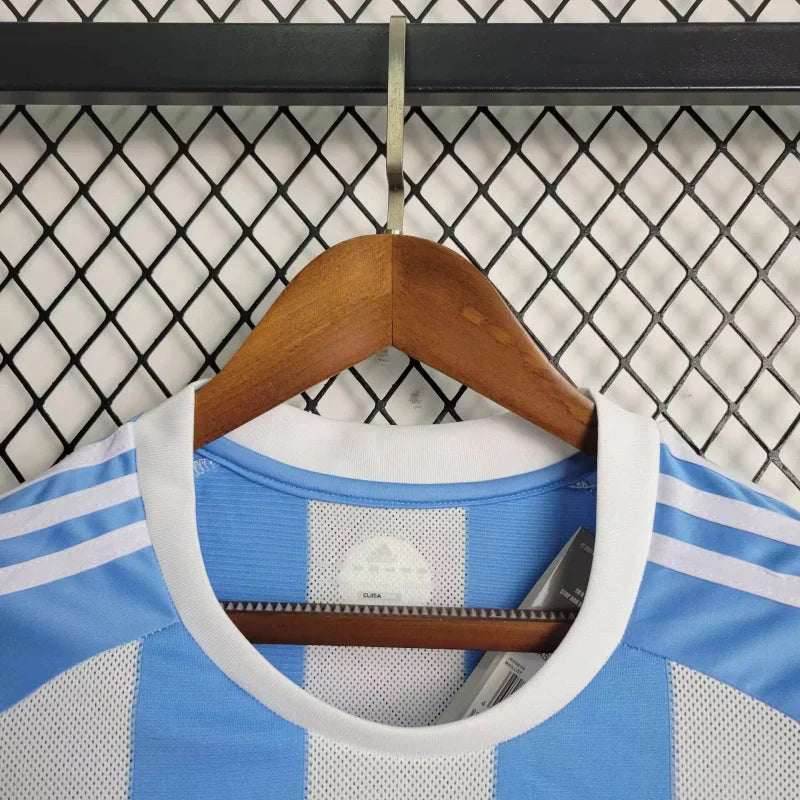 Camisa Retrô Argentina 2010/11 Azul e Branco