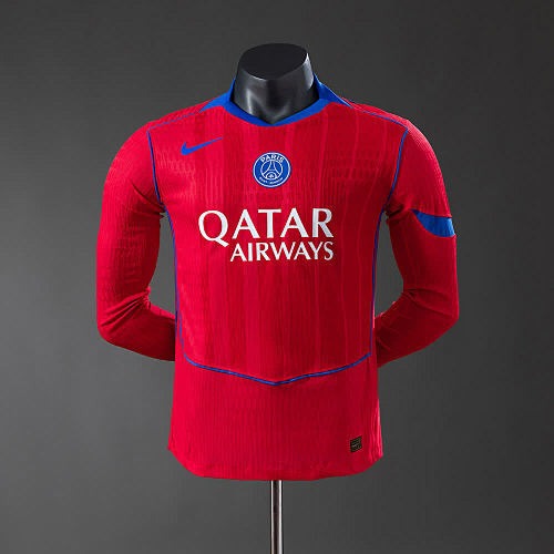Camisa Manga Longa Torcedor Masculina PSG III 2025/2026