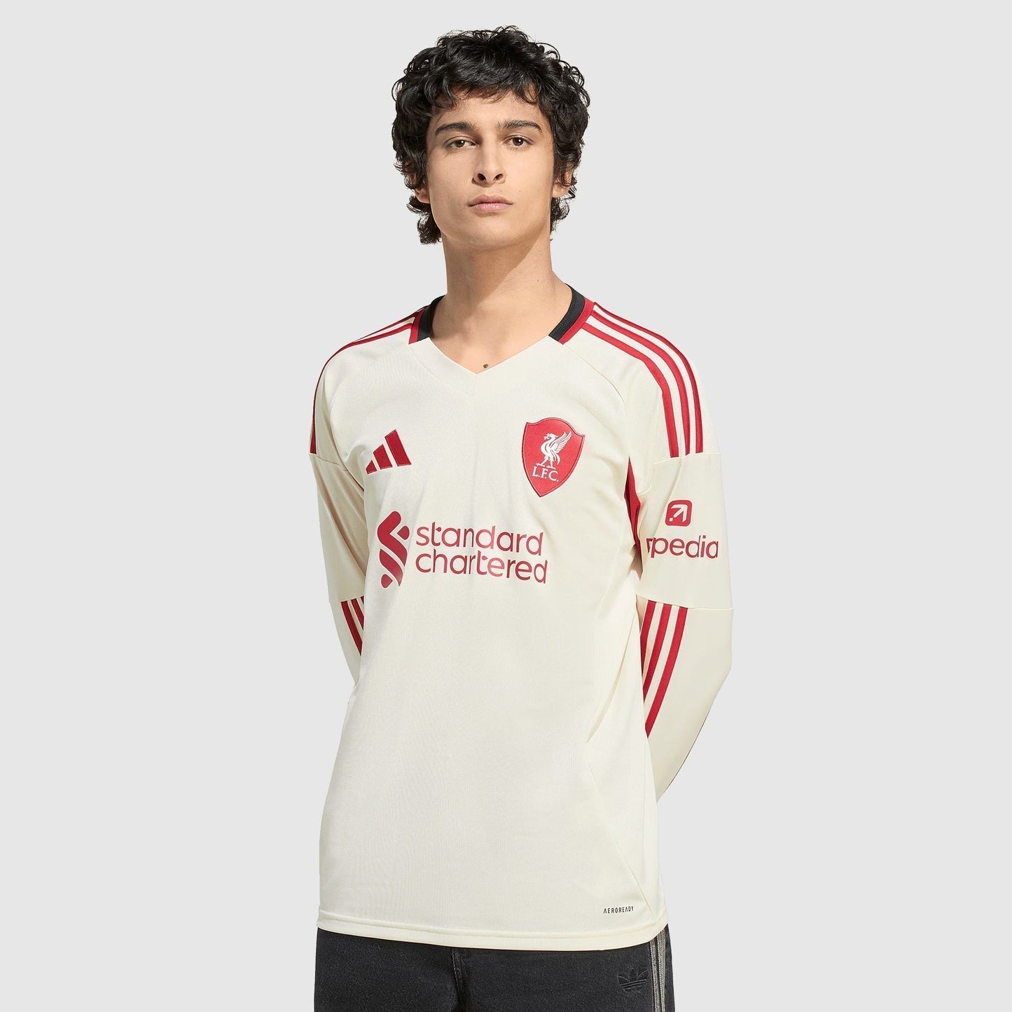 Camisa Manga Longa Torcedor Masculina Liverpool II 2025/2026