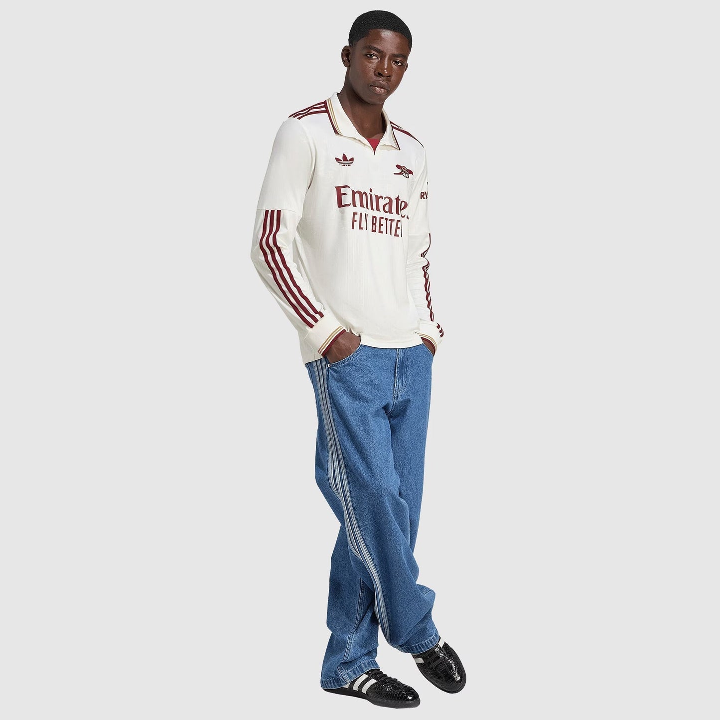 Camisa Manga Longa Torcedor Masculina Arsenal III 2025/2026 Originals