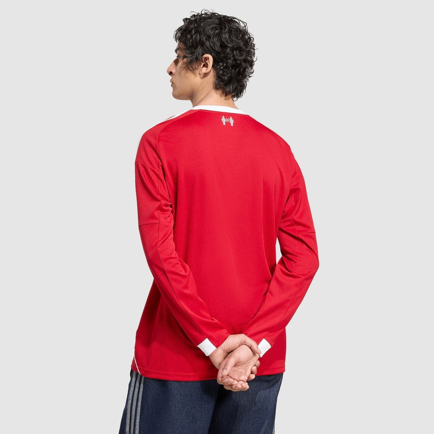 Camisa Manga Longa Torcedor Masculina Liverpool I 2025/2026