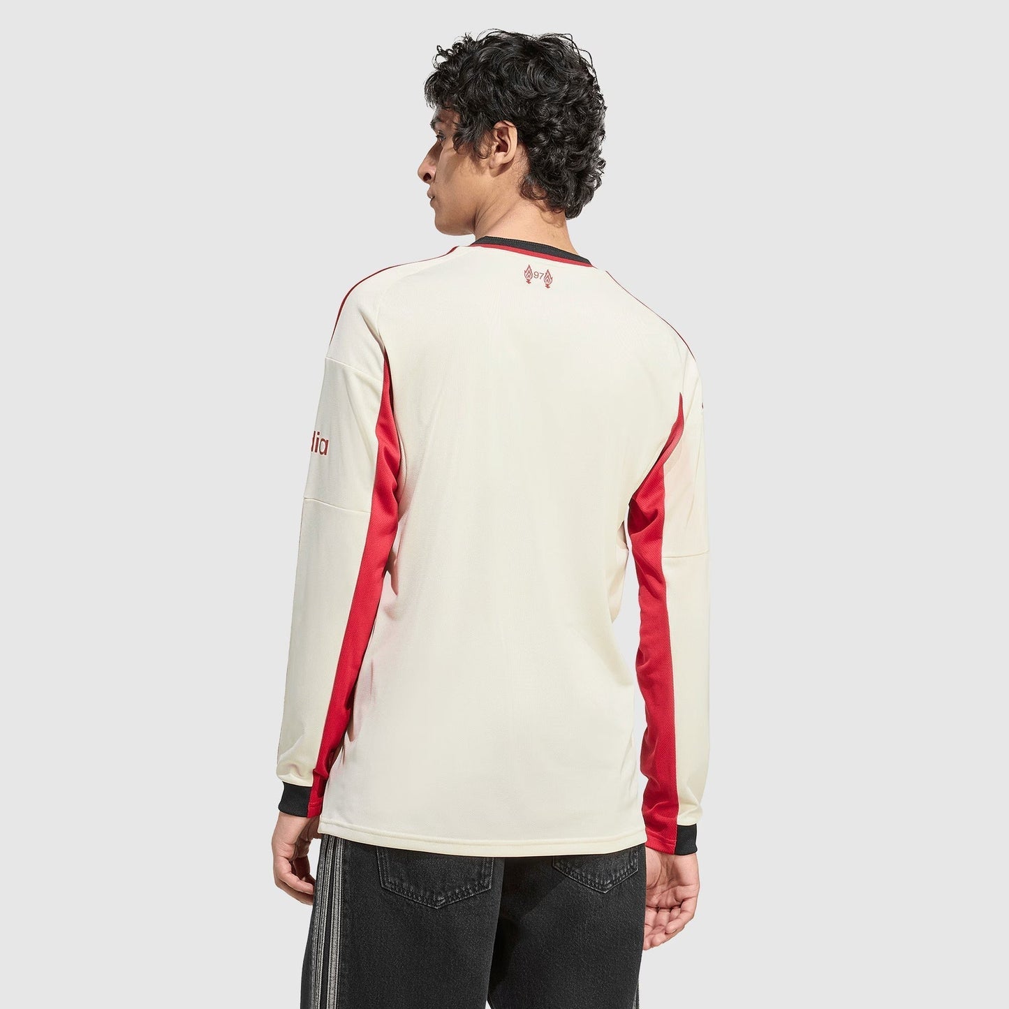 Camisa Manga Longa Torcedor Masculina Liverpool II 2025/2026