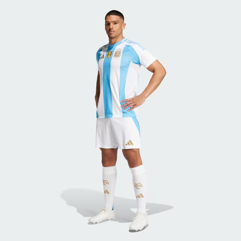 Camisa Torcedor Masculina Argentina I 2026 Copa do Mundo