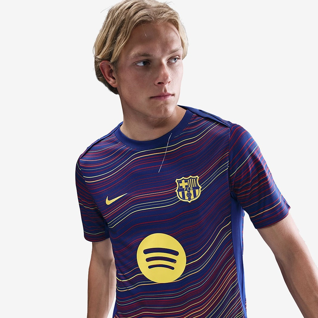 Camisa Torcedor Masculina Barcelona 2025/2026 Pré-Jogo