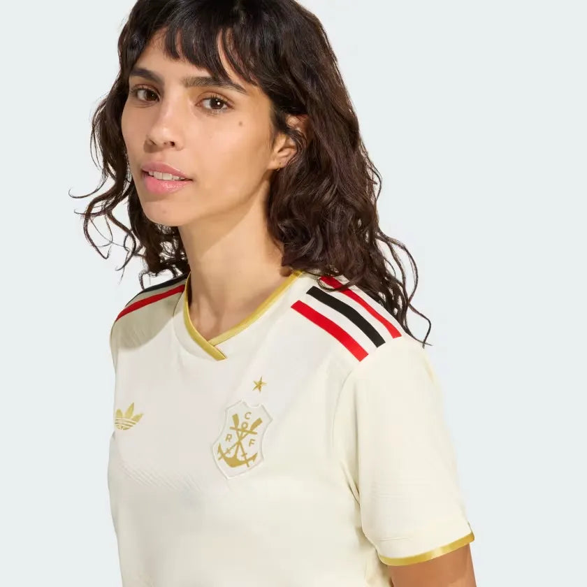 Camisa Torcedor Feminina Flamengo III 2025/2026 Cropped