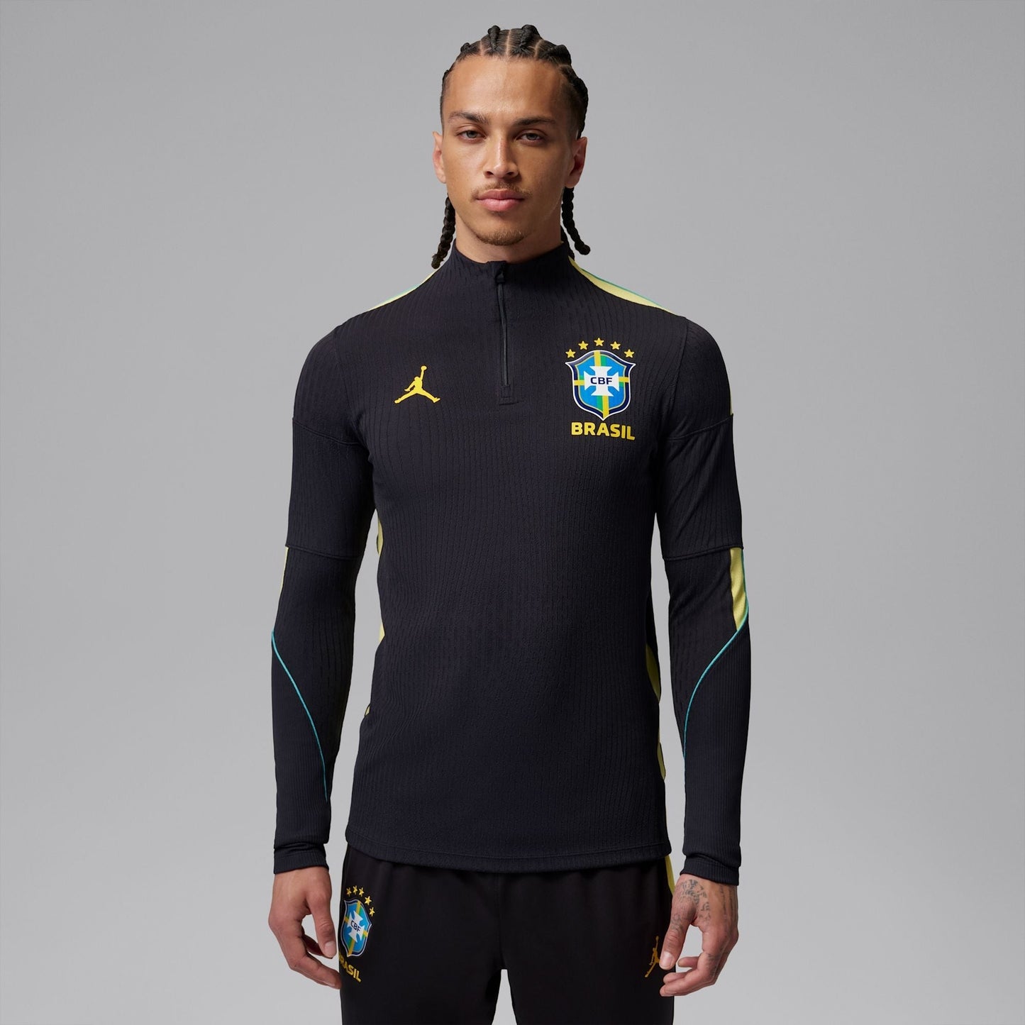 Conjunto de Treino Masculino Brasil 2026/2027 Preto