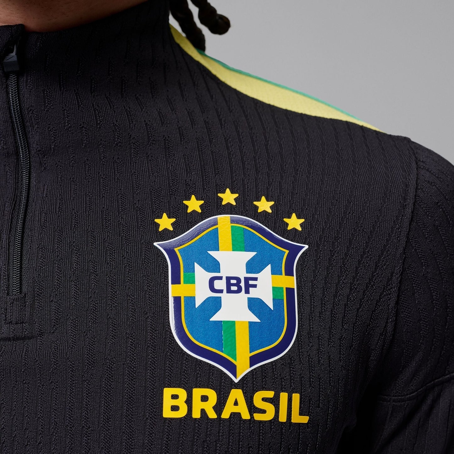 Conjunto de Treino Masculino Brasil 2026/2027 Preto