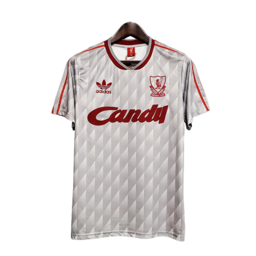 Camisa Liverpool Retrô 1989/1991 Cinza