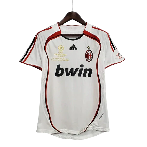 Camisa Retrô Milan II Away 2006/07 Masculino Branco