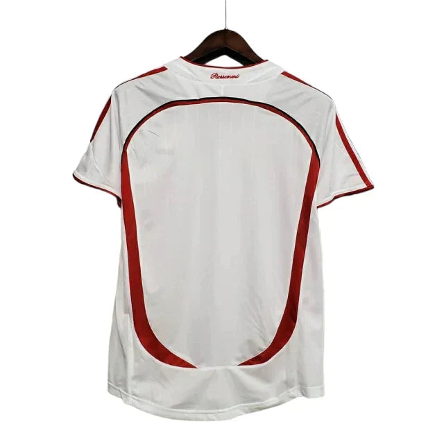 Camisa Retrô Milan II Away 2006/07 Masculino Branco