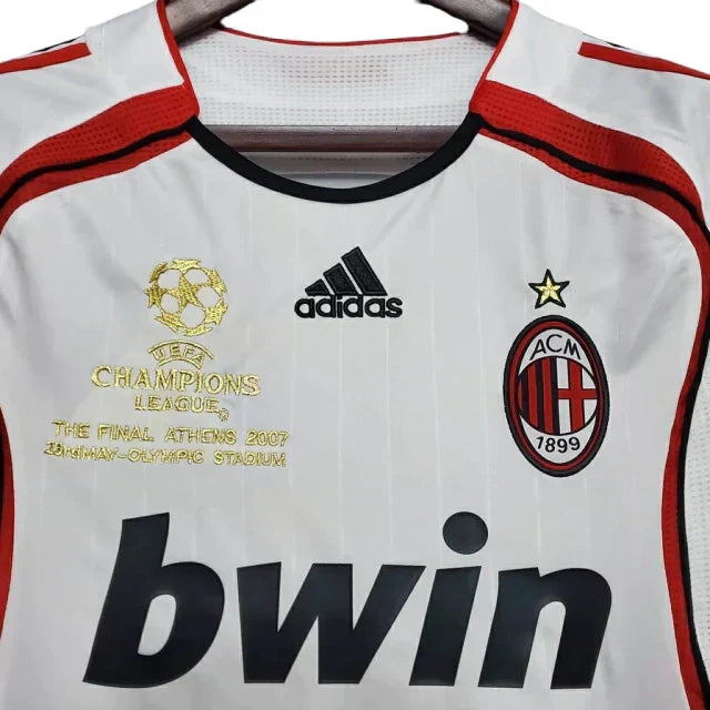 Camisa Retrô Milan II Away 2006/07 Masculino Branco