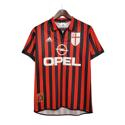 Camisa Retrô Torcedor Masculina Milan 1999