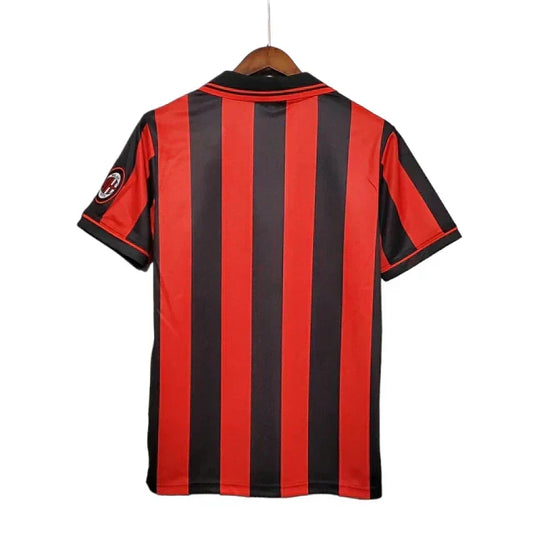 Camisa Retrô Torcedor Masculina Milan 1996