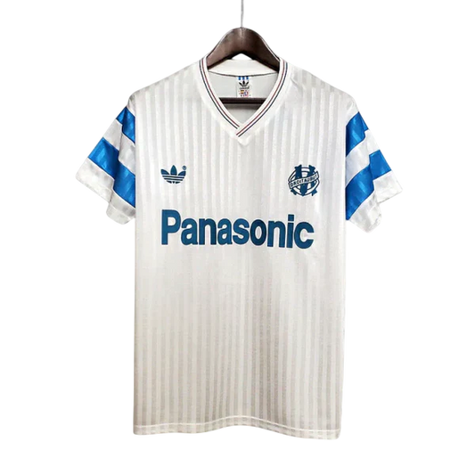 Camisa Marseille Retrô 1990 Branca