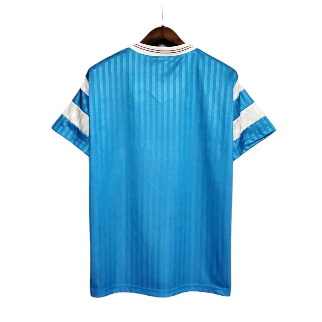 Camisa Marseille Retrô 1990 Azul