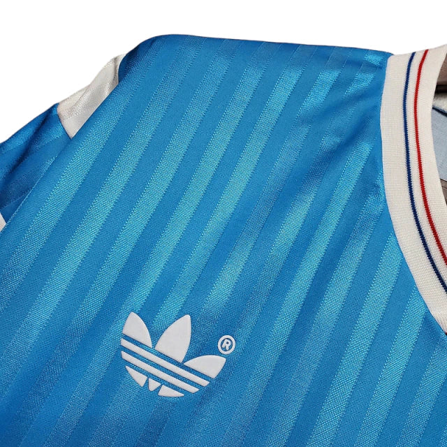 Camisa Marseille Retrô 1990 Azul