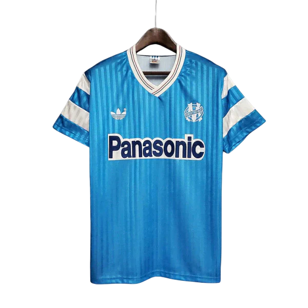 Camisa Marseille Retrô 1990 Azul