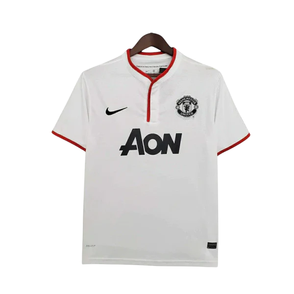 Camisa Manchester United Retrô 2013/2014 Branca