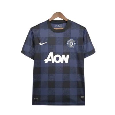 Camisa Manchester United Retrô 2013/2014 Azul Marinho