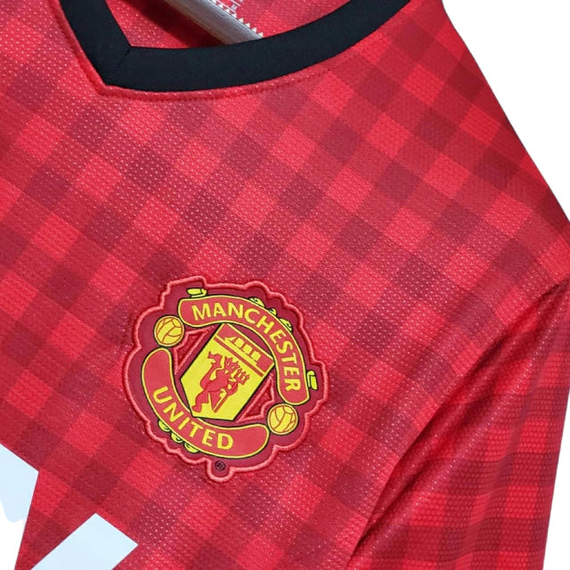 Camisa Retrô Torcedor Masculina Manchester United 2012