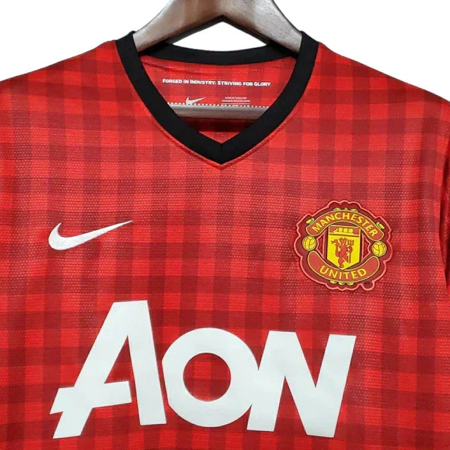 Camisa Retrô Torcedor Masculina Manchester United 2012