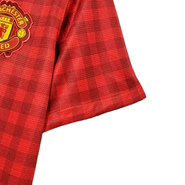 Camisa Retrô Torcedor Masculina Manchester United 2012