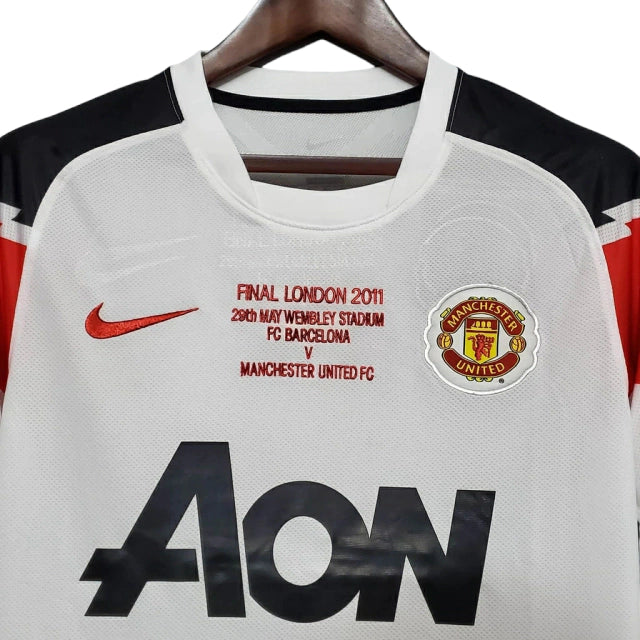 Camisa Manchester United Retrô 2010/2011 Branca