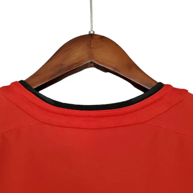 Camisa Retrô Manchester United 2002/03 Masculino Vermelho