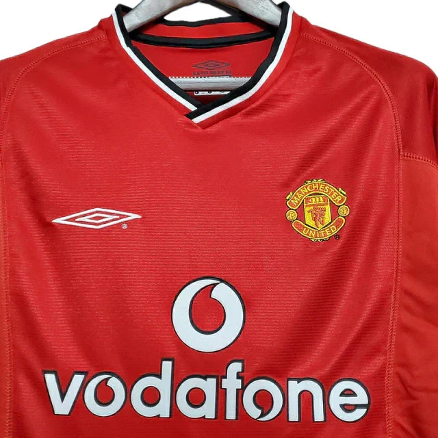 Camisa Retrô Torcedor Masculina Manchester United 2000