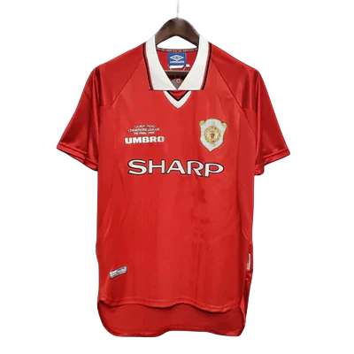 Camisa Retrô Manchester United 1999/2000 Masculino Vermelha