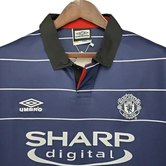Camisa Retrô Torcedor Masculina Manchester United 1999