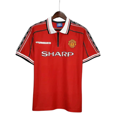 Camisa Retrô Torcedor Masculina Manchester United 1998