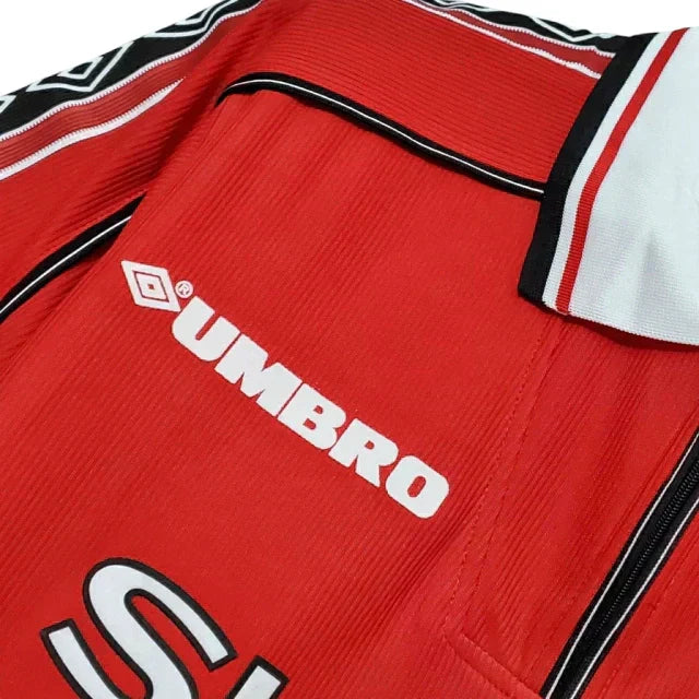 Camisa Retrô Torcedor Masculina Manchester United 1998