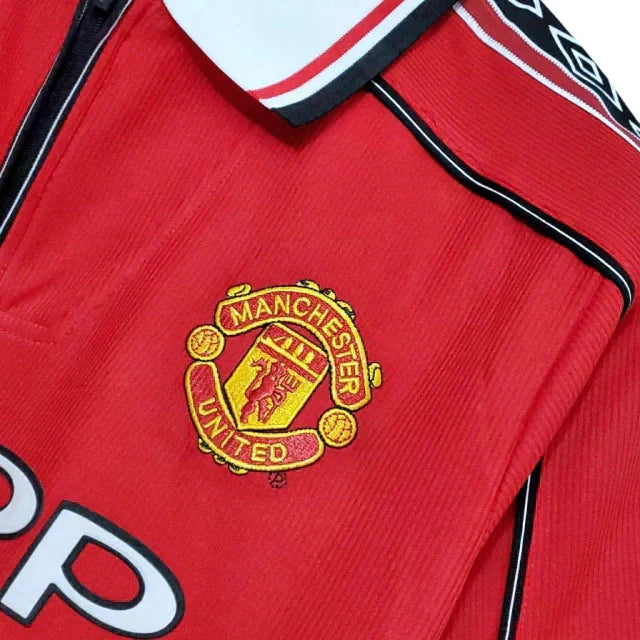 Camisa Retrô Torcedor Masculina Manchester United 1998