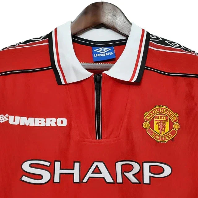 Camisa Manchester United Retrô 1998/1999 Vermelha
