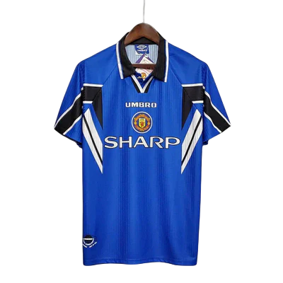 Camisa Manchester United Retrô 1996/1997 Azul