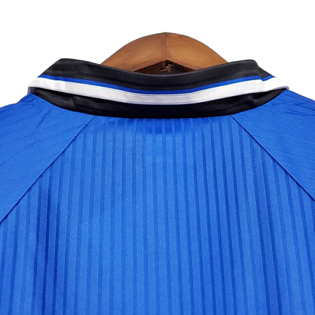 Camisa Manchester United Retrô 1996/1997 Azul