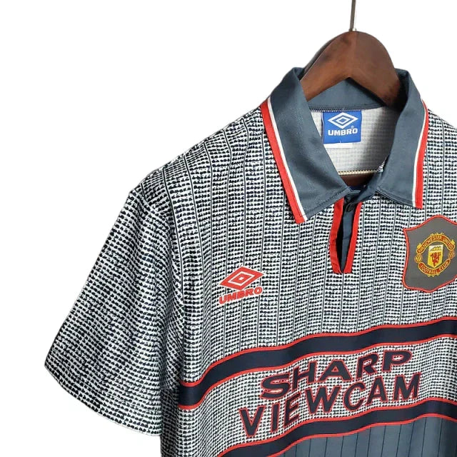 Camisa Retrô Torcedor Masculina Manchester United 1995