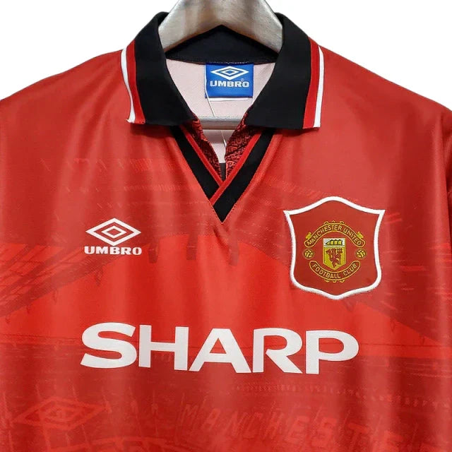 Camisa Manchester United Retrô 1994/1996 Vermelha
