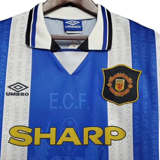 Camisa Retrô Torcedor Masculina Manchester United 1994