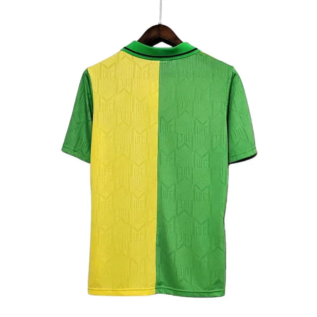 Camisa Manchester United Retrô 1992/1994 Verde e Amarela