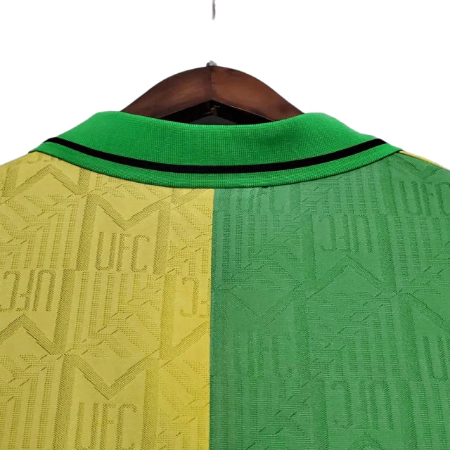 Camisa Manchester United Retrô 1992/1994 Verde e Amarela