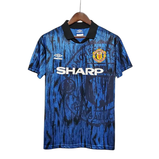 Camisa Manchester United Retrô 1992/1993 Azul