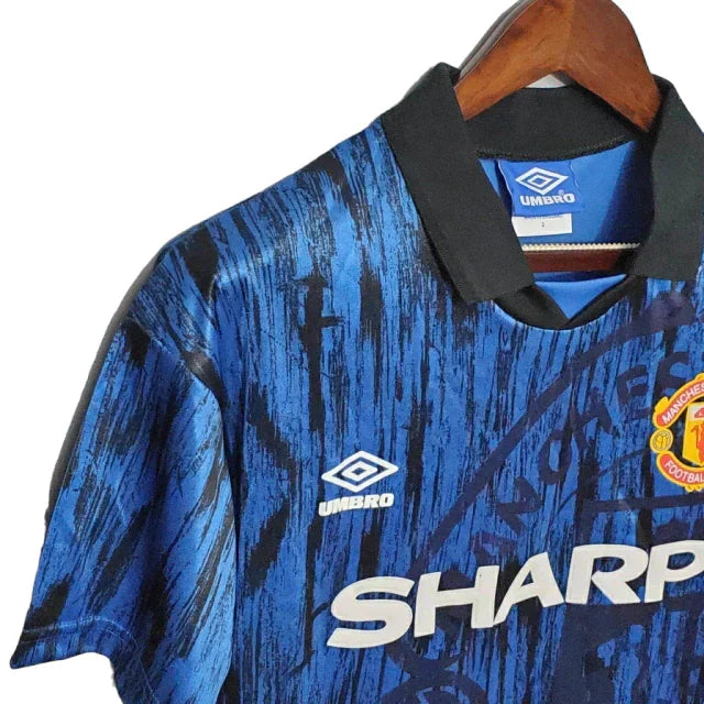 Camisa Retrô Torcedor Masculina Manchester United 1992