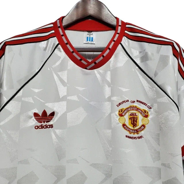 Camisa Retrô Torcedor Masculina Manchester United 1991