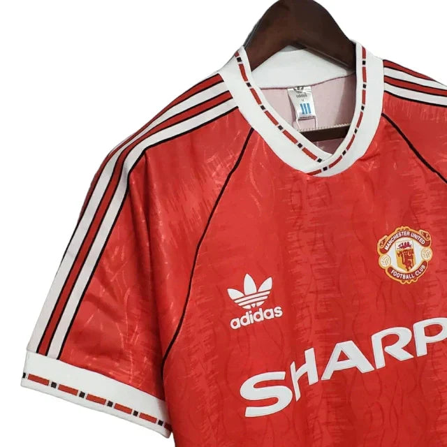 Camisa Manchester United Retrô 1990/1992 Vermelha