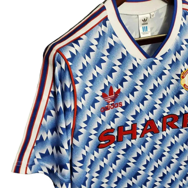 Camisa Retrô Torcedor Masculina Manchester United 1990