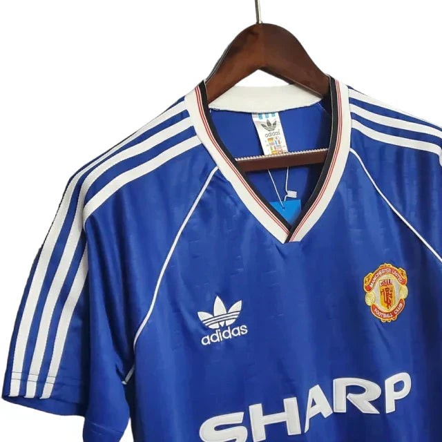 Camisa Retrô Torcedor Masculina Manchester United 1988