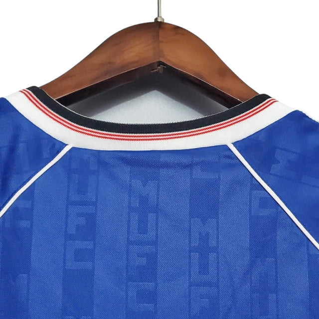 Camisa Manchester United Retrô 1988/1990 Azul