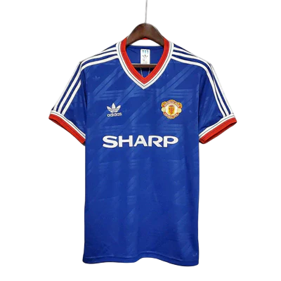 Camisa Retrô Torcedor Masculina Manchester United 1986